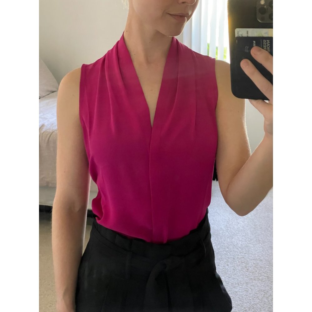 (BOGO) BANANA REPUBLIC Sleeveless Pink Blouse